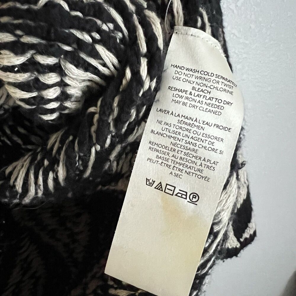 Free People Bright & Optimistic Cardigan in the onyx caribou Size S - Picture 4 of 6